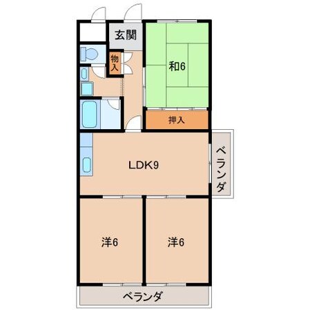 ヤマイチＰＬＡＺＡシカゴの物件間取画像